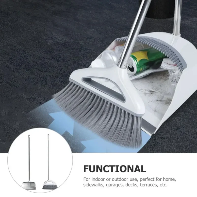 Broom Dustpan Set Combination Magic Household Floor Cleaner Kit Plastic Sweeper Wiper Cleaning Tools Home Clean Accessories