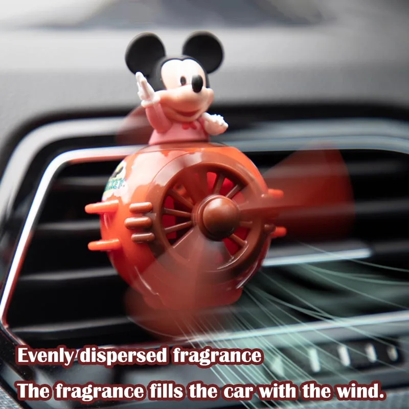 

Mickey Car Aromatherapy Diffuser Air Freshener Long Lasting Air Conditioning Outlet Aromatherapy Ornament Car Accessory 2025