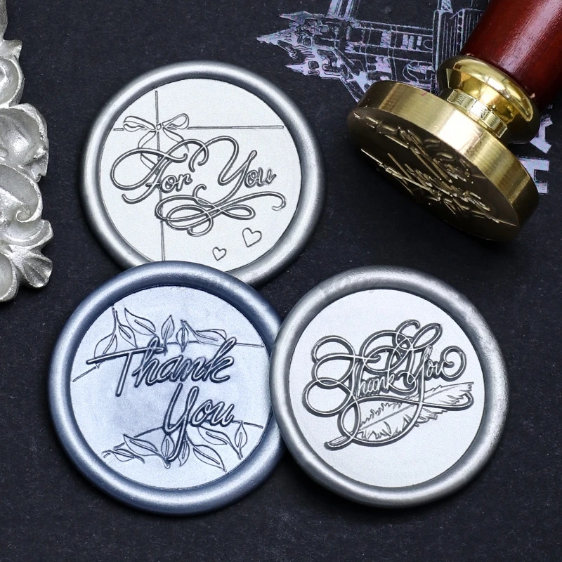 Wax Seal Stamp Heads Heartstrings Love Forever Poem Dusk Dancing Forever For You Pattern Relief Brass Seals For DIY Crafts Gifts