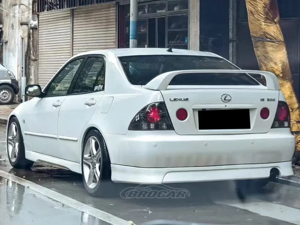 For 1998 99 00 01 02 03 04 05 Lexus ALTEZZA 2JZ IS200 IS300 Factory no lights High quality ABS spoiler Trunk boot wing spoiler