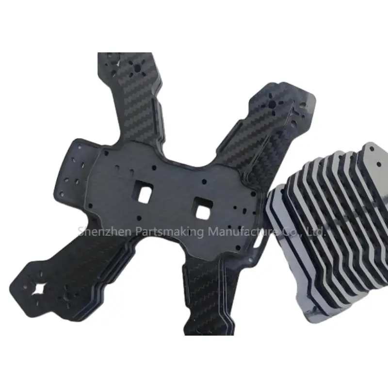Лезвия БПЛА из углеродного волокна 3K — резка с ЧПУ с низкой вибрацией