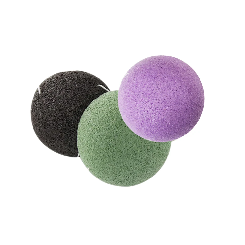 

3 Pcs Face Wash Cleaning Sponge Mild Skin Care Sponges Facial for Washing Cleansing Facials