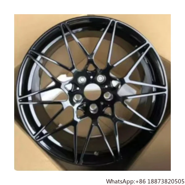 

Изготовленные на заказ 19-дюймовые 5X112 8,5J 9,5J роскошные кованые автомобильные колеса с моноблоком, легкие глянцевые черные кованые колеса из 1 частей для BMW