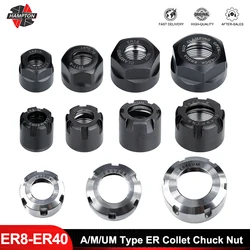 A/m/um tipo er pinça chuck porca para torno cnc fresa roteador bit titular er8/er11/er16/er20/er25/er32/er40