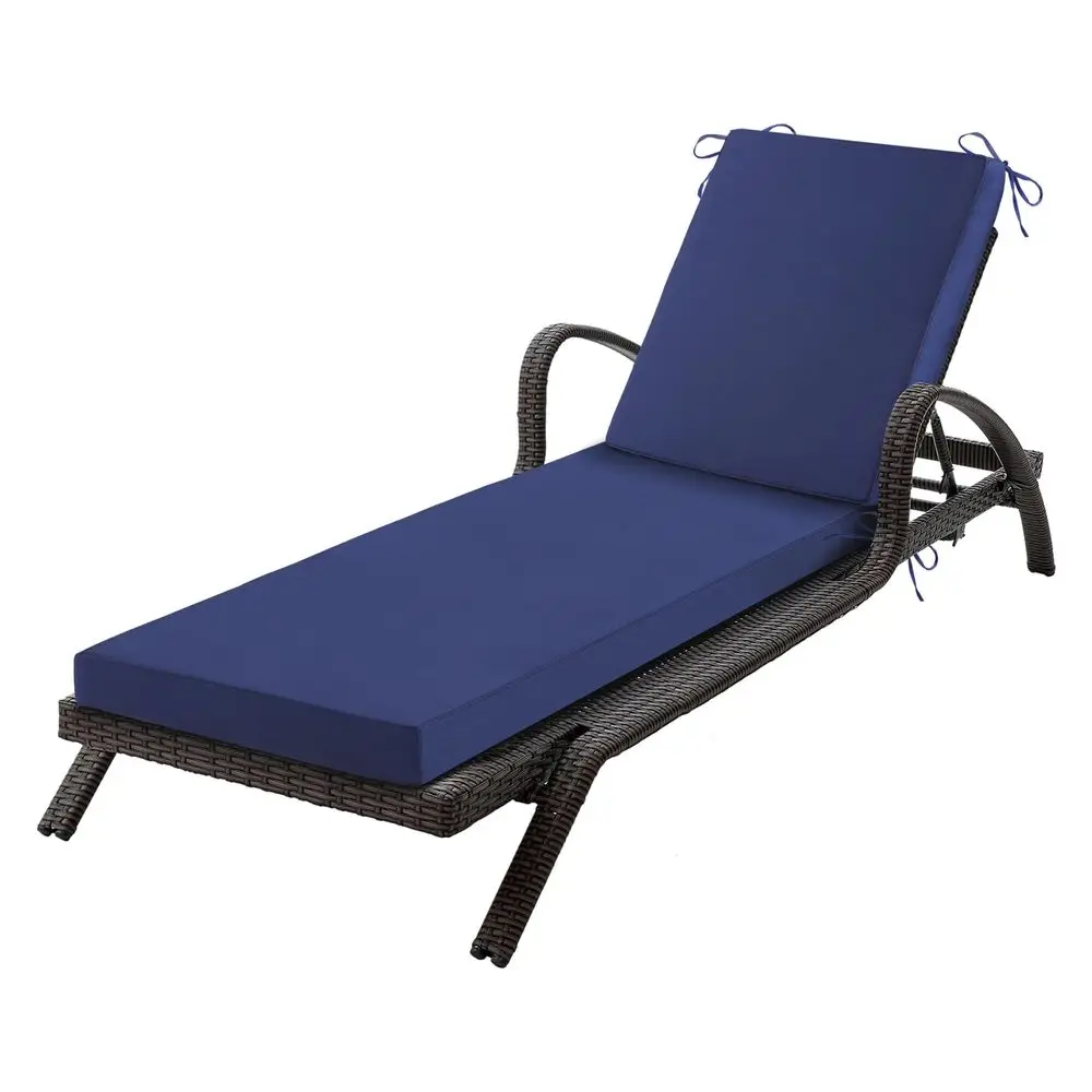 Lounge Cushions Outdoor, 72x 21x 3 Inch Waterproof amp FadeResistant Lounge Chair Cushion, Outdoor Chaise Cushion with Removable