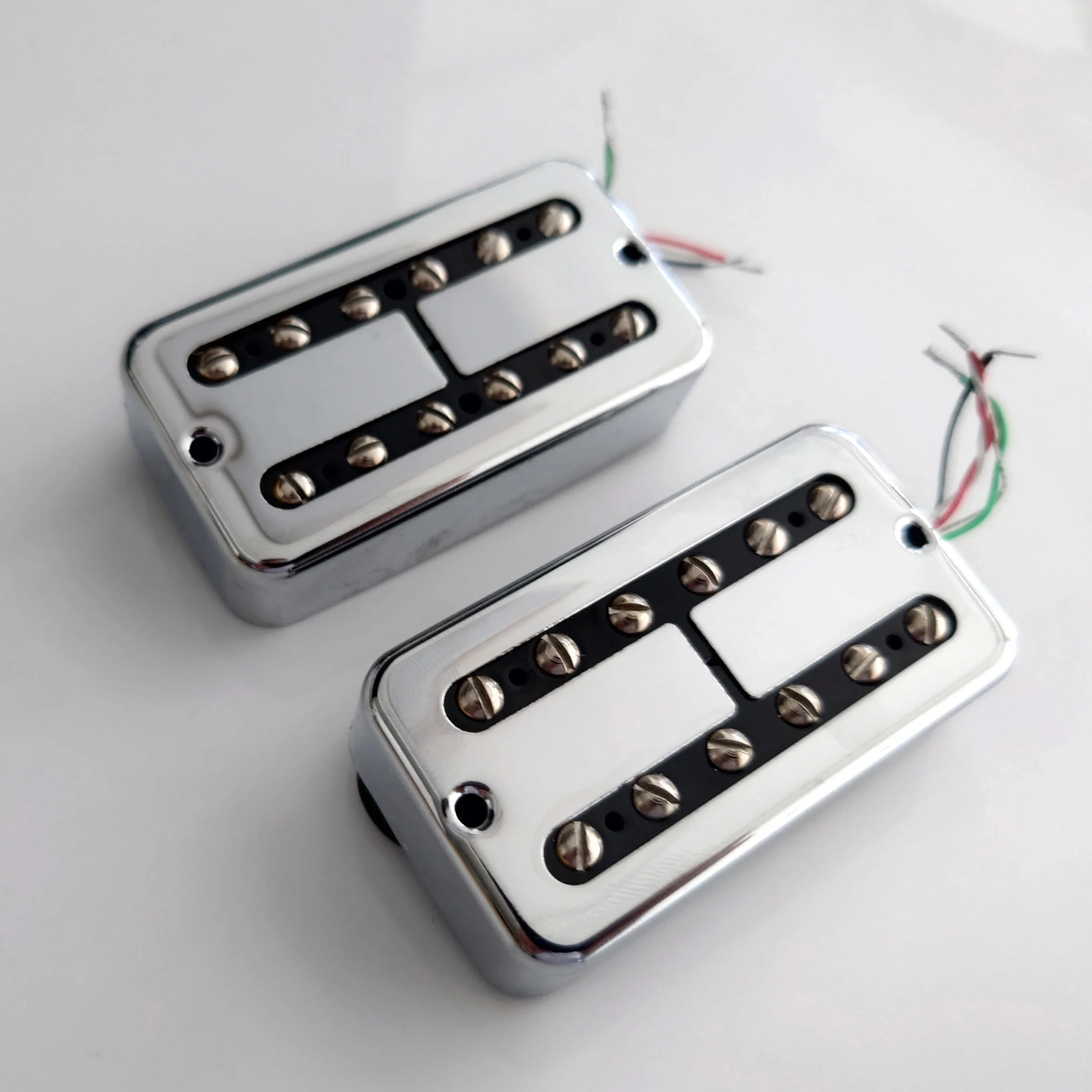 NEW Guitar Pickups Vintage FilterTron Style Humbucker Pickups Set Chrome N 7.75k B 8.02k Professional Guitar Parts