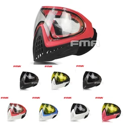 FMA Tactical F1 Double Layers Lens Full Face Protective Mask Goggles Paintball Airsoft Anti-Fog Hunting Sports Goggle