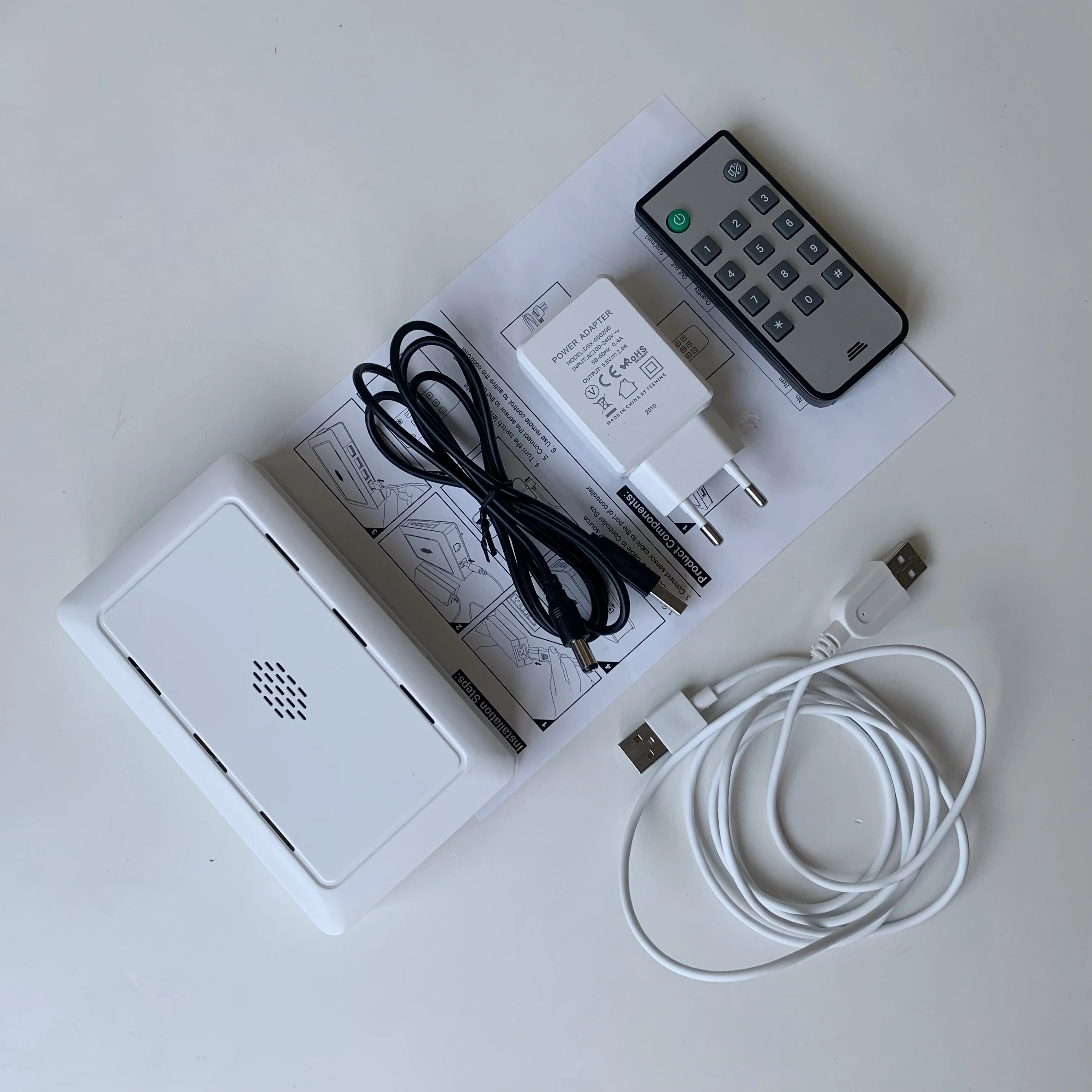 8 Ports Dual USB Cable Laptop Security Alarm System PC Macbook Anti-Theft Box Notebook Computer Secure Display For Retail Shop