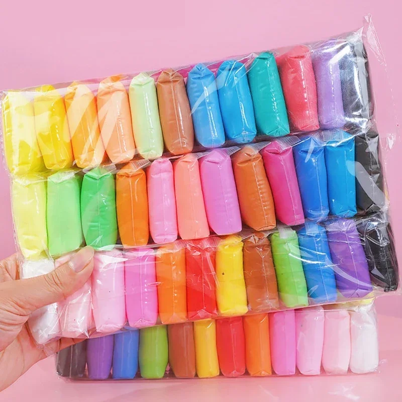 36 Colors Air Dry Clay Set,Ultralight Plastic Clay With Sculpting Tools For Preschool Education DIY Crafts for Chrildren Gifts