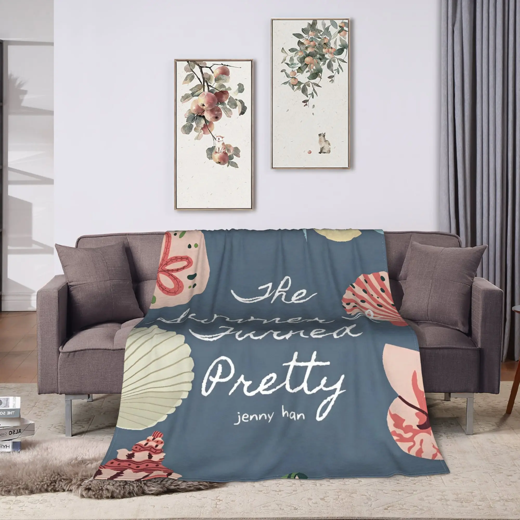 Conrad Fisher  Blankets Quality Warm Soft The Summer I Turned Pretty   Throw Blanket Winter Kids Adult Home Decor  Bedspread