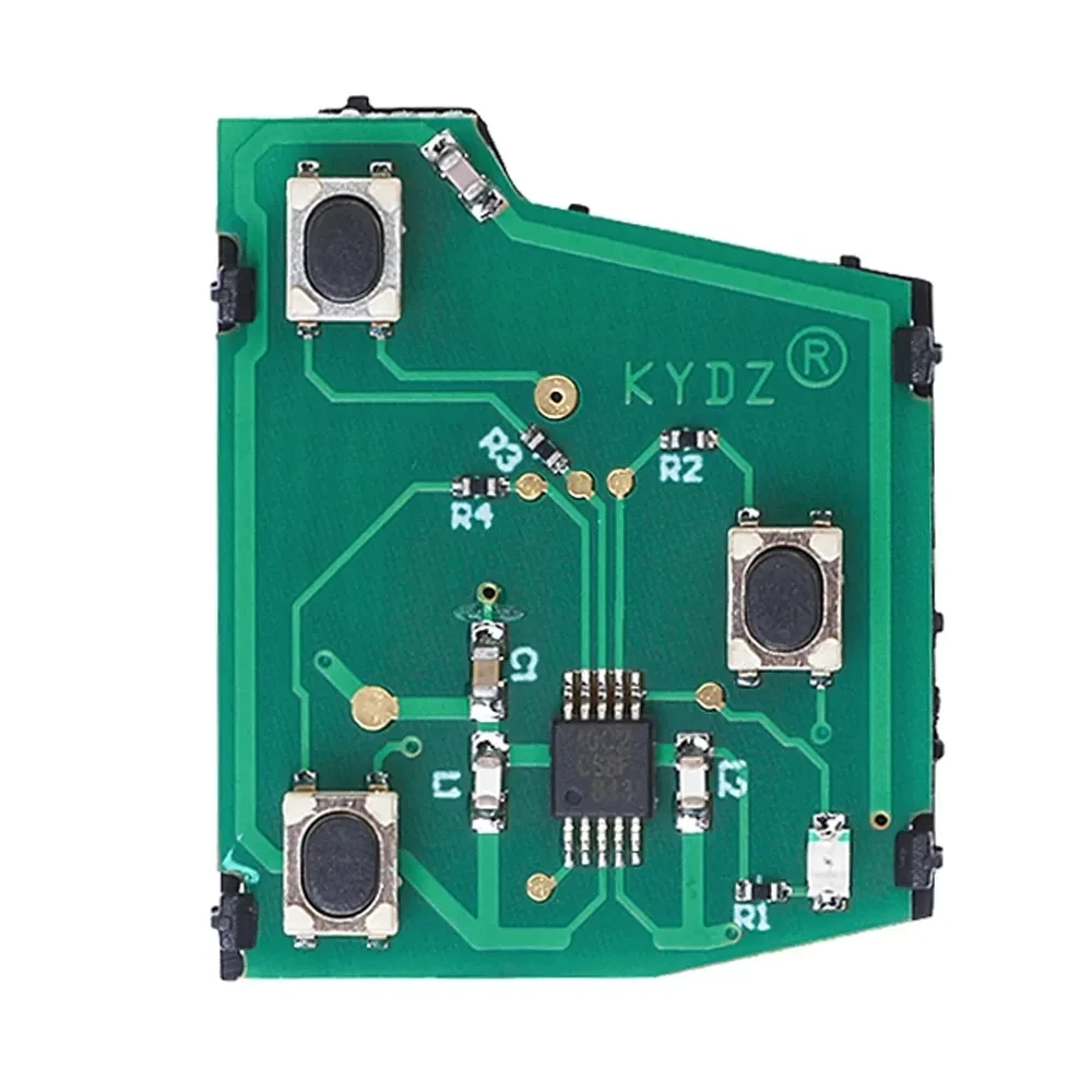 KEYECU 3 przyciski 314MHz 4C 4 d68 Chip TOY48 ostrze do Lexus LS430 2001 2002 2003 2004 2005 2006 zdalnie sterowany kluczyk do auta Fob 50111