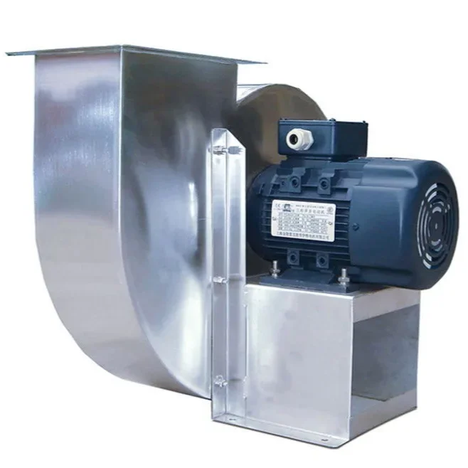 

Stainless steel centrifugal fan, indoor ventilation and exhaust, backward tilting fan