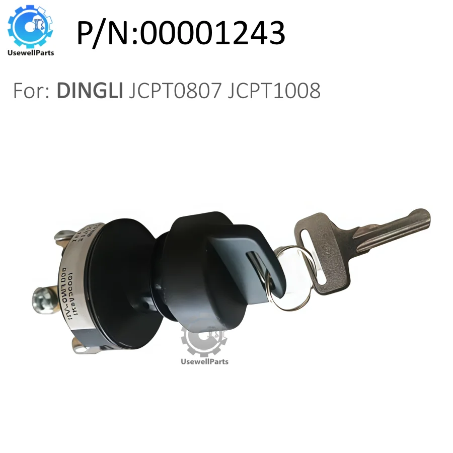 

UsewellParts 00001243 DL-00001243 Ключевой переключатель, совместимый с Dingli JCPT0807 JCPT1008 JCPT1012 JCPT1212 JCPT1412 JCPT1612