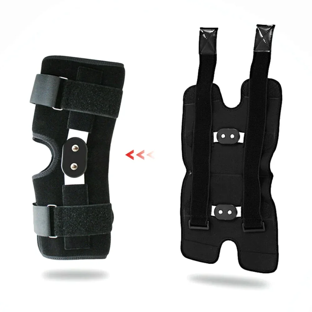 Adjustable Pressurized Knee Brace Knee Support with Side Stabilizers