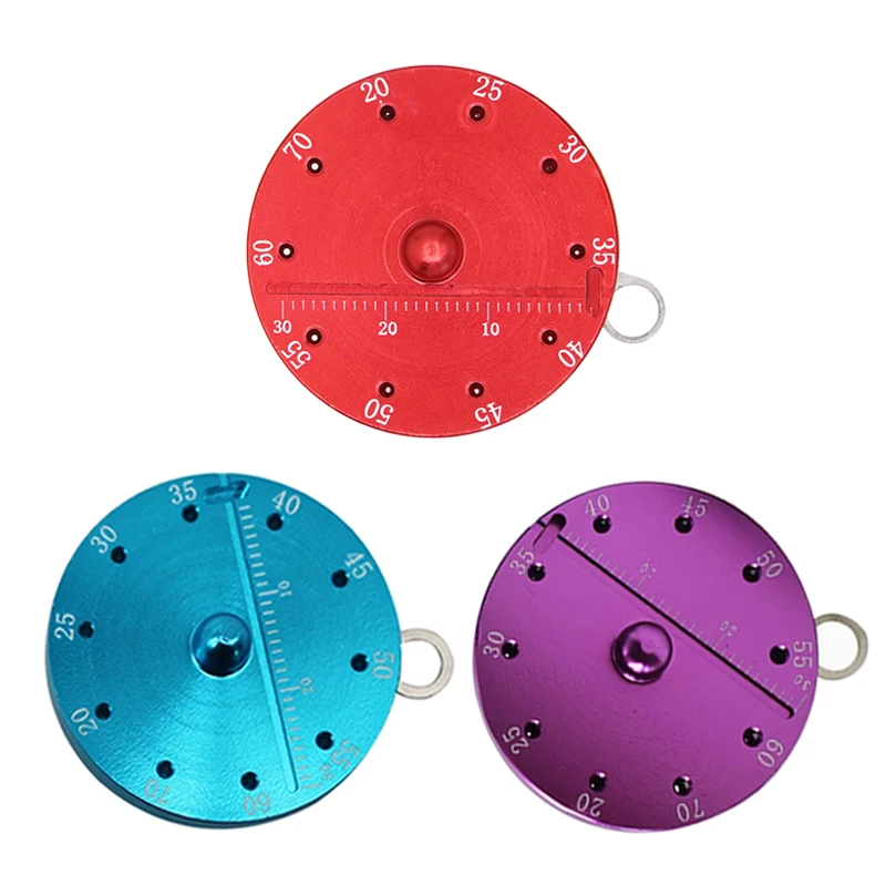 

1pc Dental Aluminum Gutta Percha Point Cutter Gauge Wheel Endo Apex Measurement Endodontic Round Gauge Wheel Dentist Oral Tools
