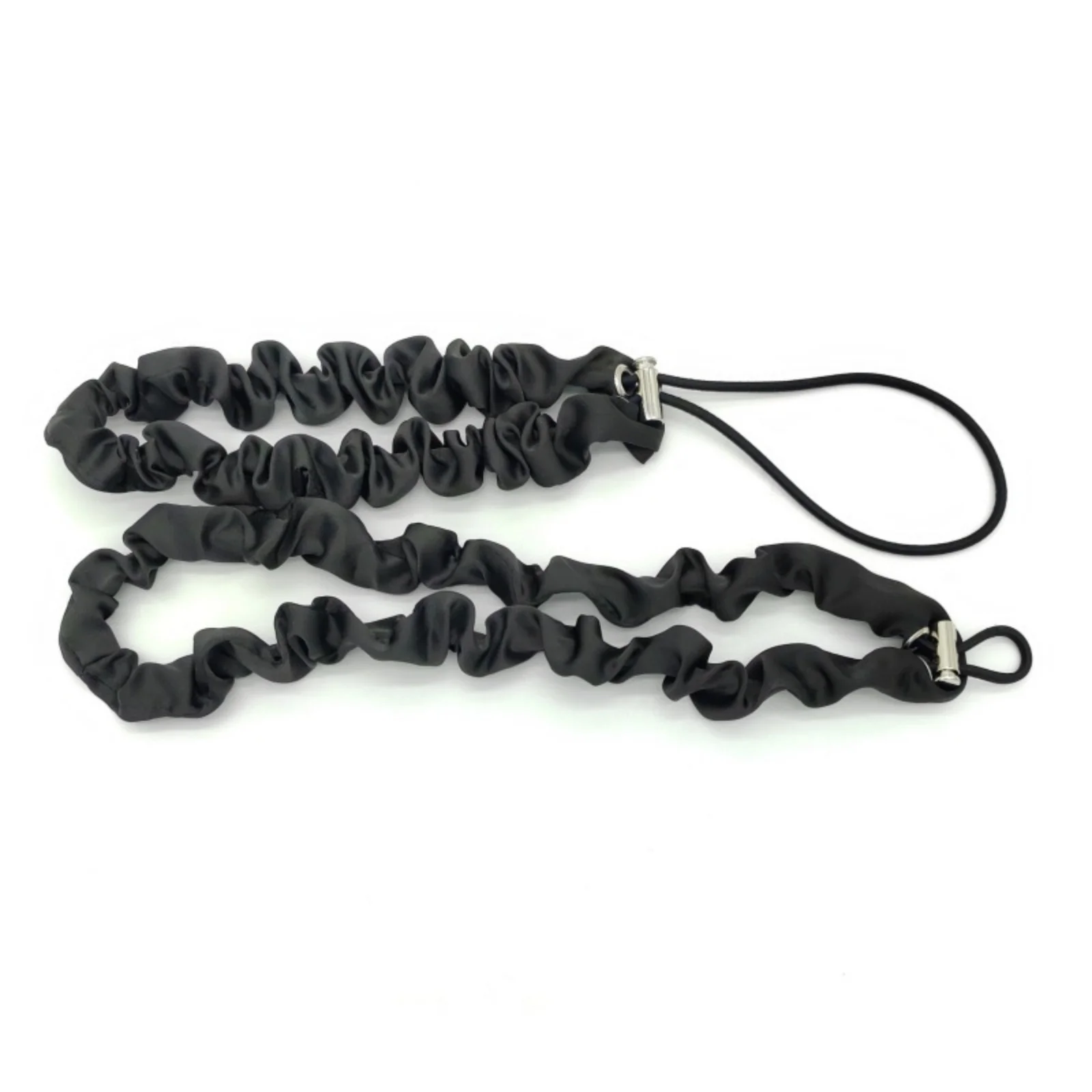 1 x verstellbare Satin-Haargummis, Kordelzug-Design, modisches Stirnband für afrikanische Puff-Frisuren, hochwertiger Haarschmuck – Detail 6