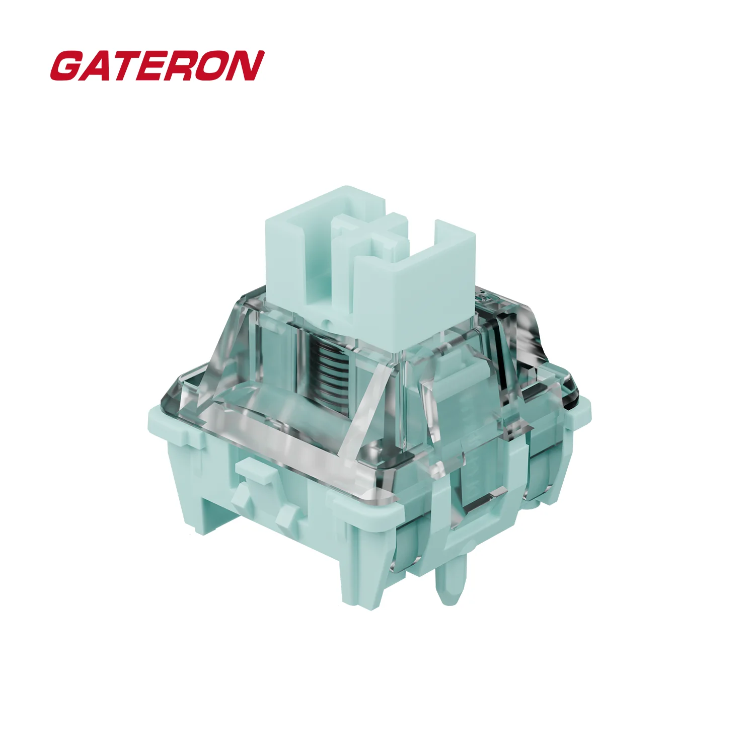 GATERON Magnetic Jade Gaming Switch Linear Magnetic Gaming Hifi Sound Switches Adjustable Custom Magnetic Mechanical Keyboard