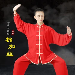 17Colors TaiChi Kung Fu Uniform Traditional Chinese Clothing Long Sleeved Wushu TaiChi Men KungFu Uniform Suit Uniforms Tai Chi