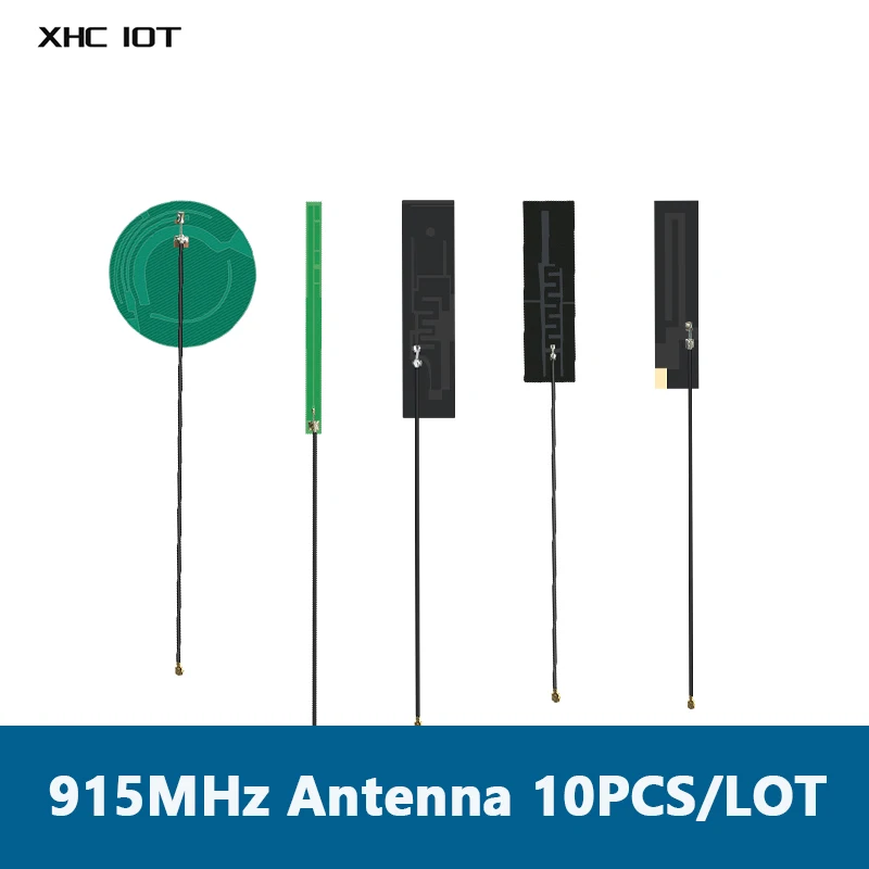 10PCS/Lot 915MHz FPC Antenna PCB Anteana Series XHCIOT Stong Adhesive IPX Interaface Exterior Antenna for Smart Industry