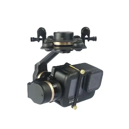 

Tarot T-3D VI Metal 3 axis PTZ Gimbal TL3T06 for 9 FPV dr one System Action Sport