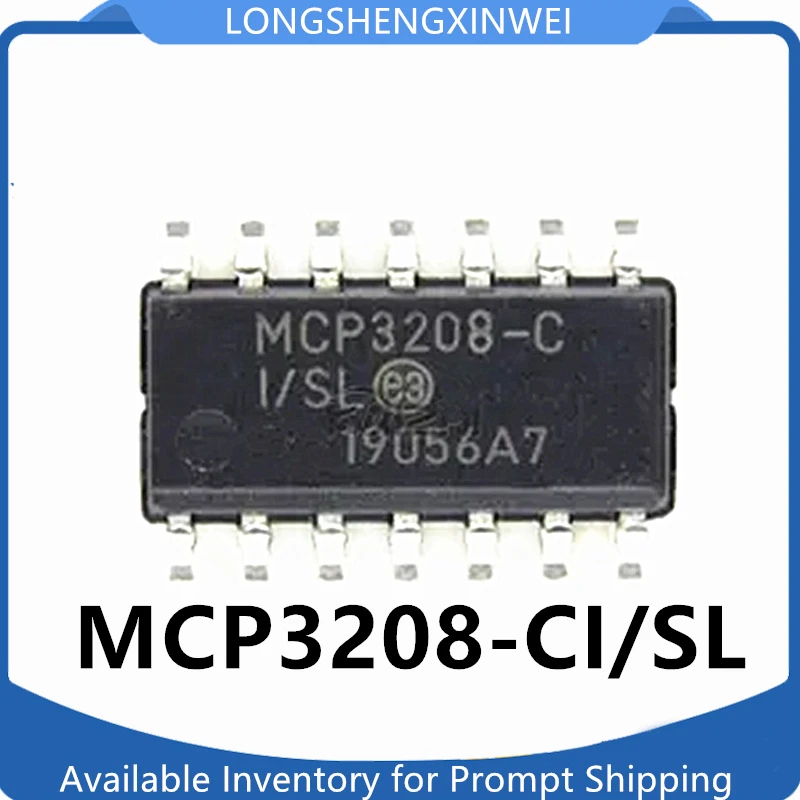 1PCS MCP3208-C MCP3208-CI/SL SOP16 MCP3208-CI/P -BI/P DIP16