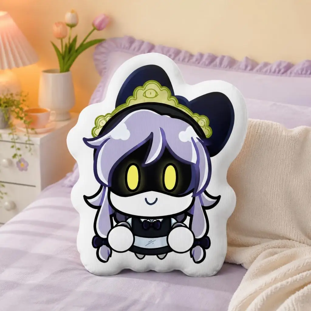 Cyn Murder Drones Throw Pillow Cute Robot Character Cushion Irregular Stuffed Decorative Pillow for Bedroom Sofa Home Decor