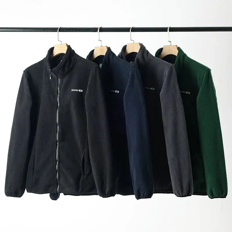 Fce اصطف Jaet للرجال عادية الوقوف طوق مفتوح سترة معطف ألياف البوليستر طويلة Sve ملابس خارجية دافئة ربيع الخريف ث... #2