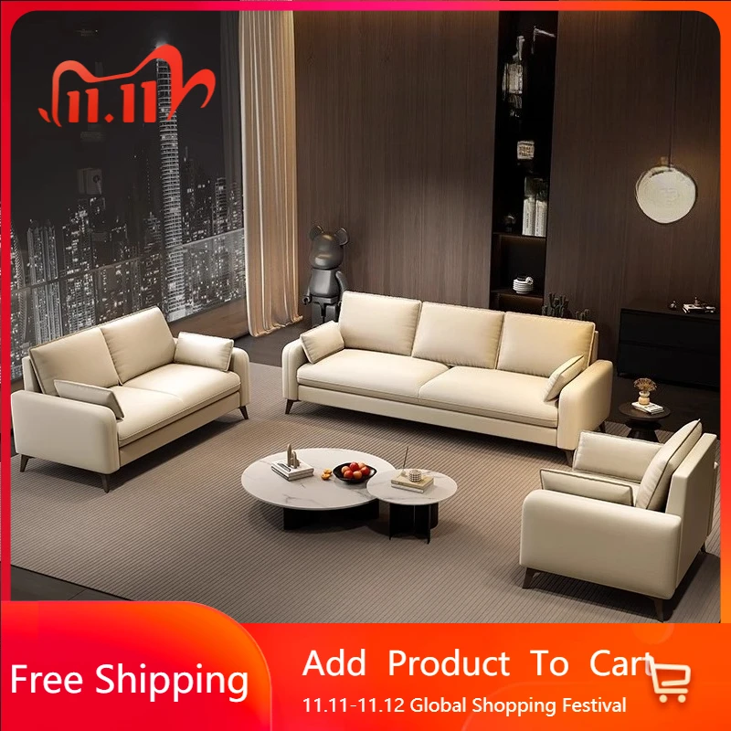 

Elegant Luxury Sofas Waterprof Designer Romantic Lounge Sofa Relaxing Living Room Apartment Divano Trendy Furniture
