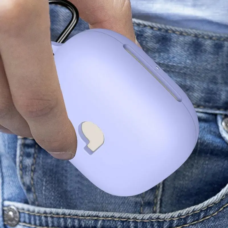 غطاء حماية لهاتف Beats Powerbeats Pro 2 لسماعات الرأس الملونة مع مشبك أداة حماية كاملة قابلة لإعادة الاستخدام