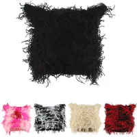 Cute cat ear furry hat outdoor street personality hip-hop windproof warm cycling knitted hat
