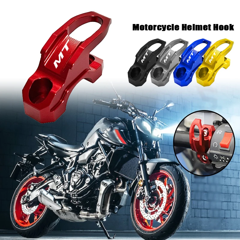 

Motorcycle Accessories 22mm Helmet Hook Luggage Bag Hook Holder Hange For YAMAHA MT03 MT07 MT09 MT01 MT10 MT 03 09 mt 07 10