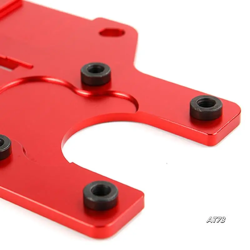 Cnc metal espessamento torno piso traseiro para 1/5 hpi rofun baha km rovan baja 5b 5t 5sc caminhão brinquedos peças