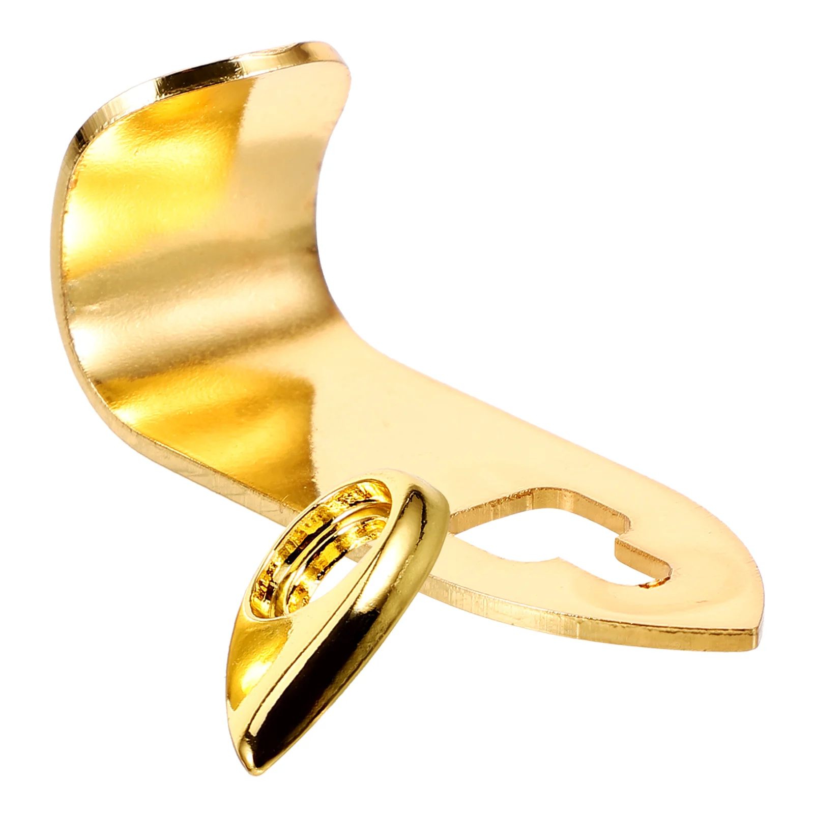 

Saxophone Thumb Rest Replacement Metal Hook for Alto Tenor Sax Support Stability and Comfortable Play Saxophone Thumb Rest