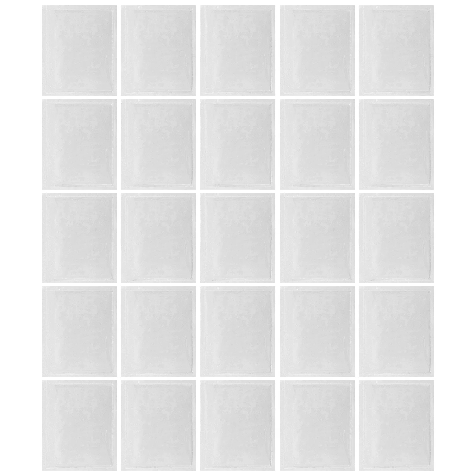 30 قطعة حقيبة ملصقات ذاتية اللصق حامل بطاقة المواد أكمام شفافة لتنظيم حماية البطاقة مكتب الاستخدام المدرسي #1