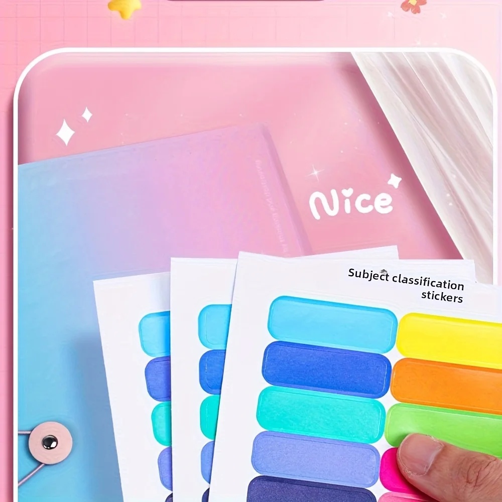 12 Port A4 Expanding Folding File Folder - Durable PP Material, Multi-Layer File Organizer with Colored Index Dividers