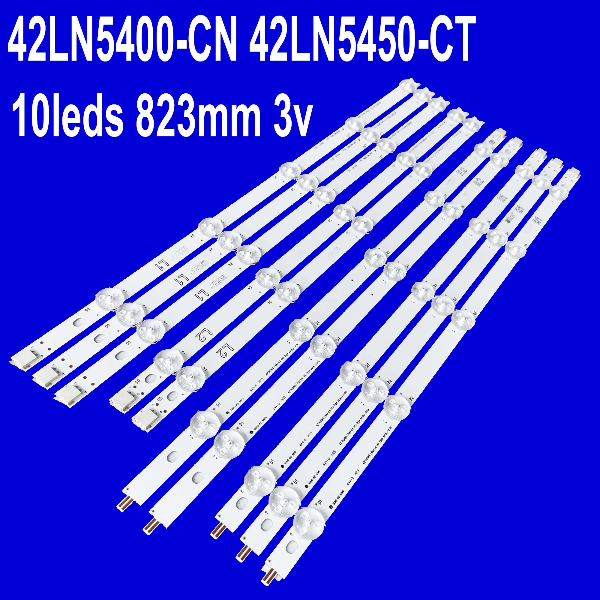 

Светодиодная подсветка для моделей 42LN540V, 42LN613V, 42LA620V, 42LN575S, 42LN578V, 42LA621V, 42LN542V, 42LN575V, 42LN5710, 42LA615S, 42LN570V, 42LA616V