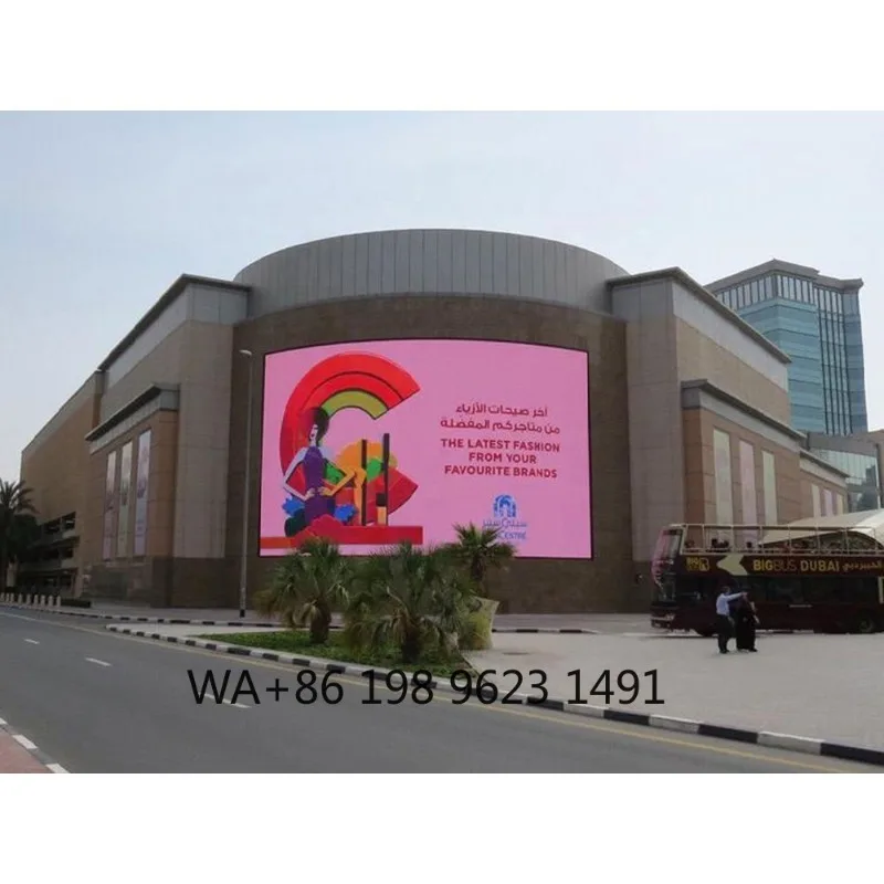 P10 Modular 3D LED Video Wall Outdoor Virtual Billboard Full Color Commercial Advertising Display Panel