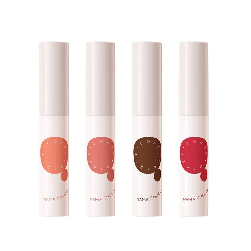 Foreverkey Lip Mud Lipstick Matte Matte Lip Gloss Durable and Not Easily Non-stick Cup Women's Makeup Cosmetic Foreverkey Beauty