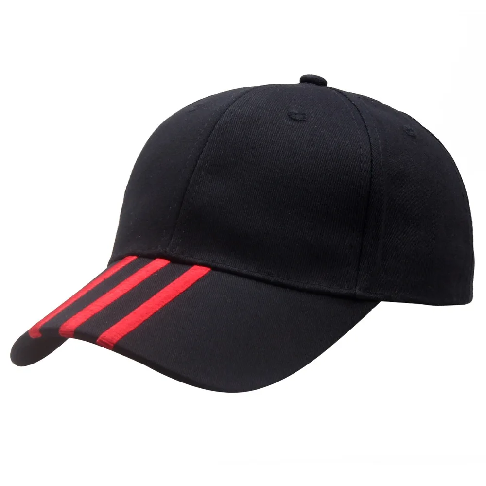 Mens Baseball Caps For Men Casual Cotton  Embroidered Striped Snap Back Hip Hop Cap Women Outdoor Sports Casquette Homme Gorras