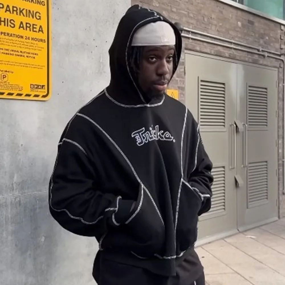 

Fall/Winter Harajuku Trendy Street Fashion Personalized Printed Hoodie Hoodie Hoodie 2025 Gothic Unisex Top Y2k Clothing