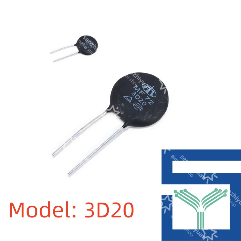 

3D20 NTC negative temperature in-line thermistor 3D-20 3 ohms