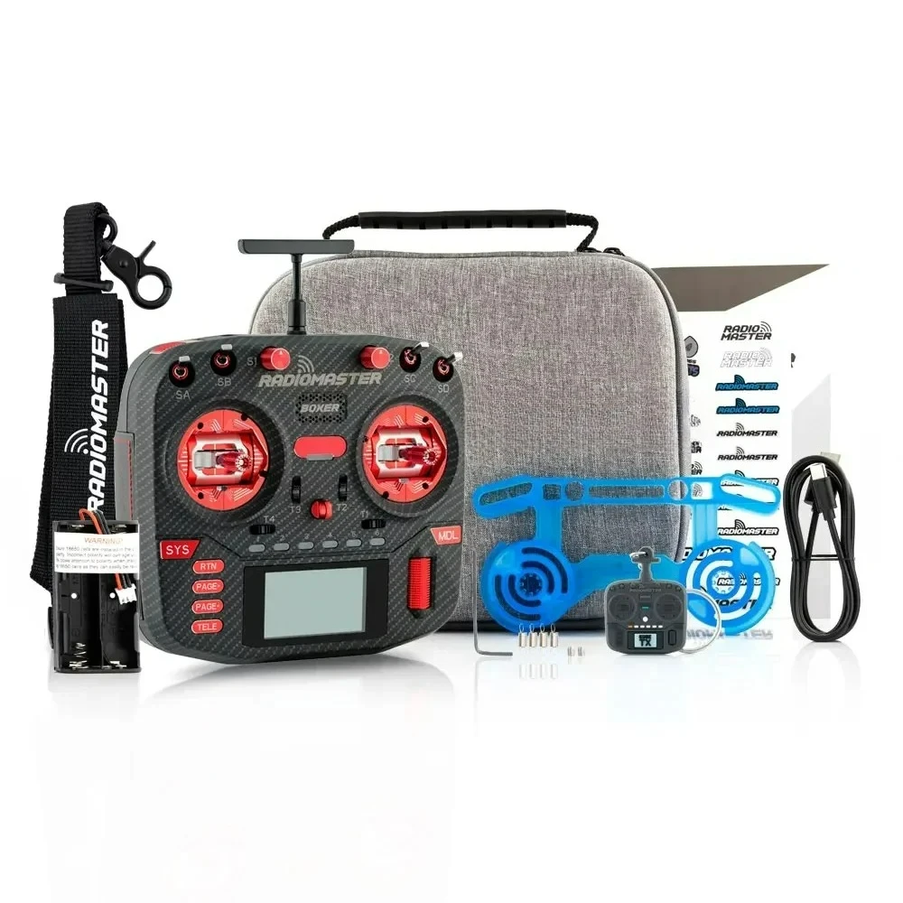 For RadioMaster Boxer MAX Radio Controller ELRS ExpressLRS V3.0 Transmitter 30dBm/1W F-1000 EDGETX AG01 Gimbal For RC Model view 6