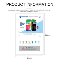 SUNSHINE SS-057S Anti Peeping Hydrogel Film for SS-890C Auto Film Cutting Machine Use Mobile Phone Screen Front Protective Film