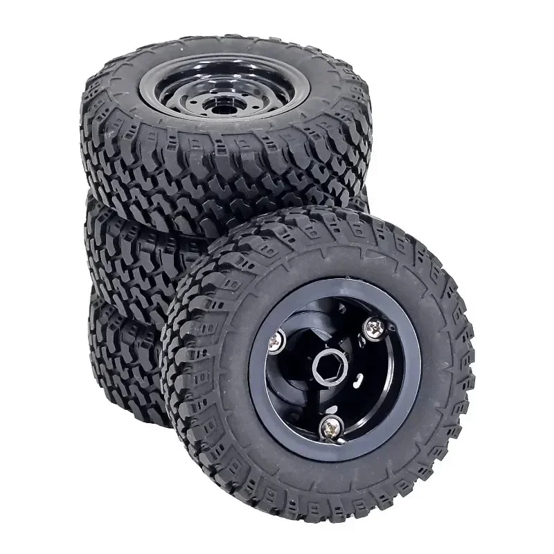 

5mm Hex MN99S Rubber RC Wheels for MN98 MN90, MN99S Off Road Car Upgrade, High-Performance RC Tire