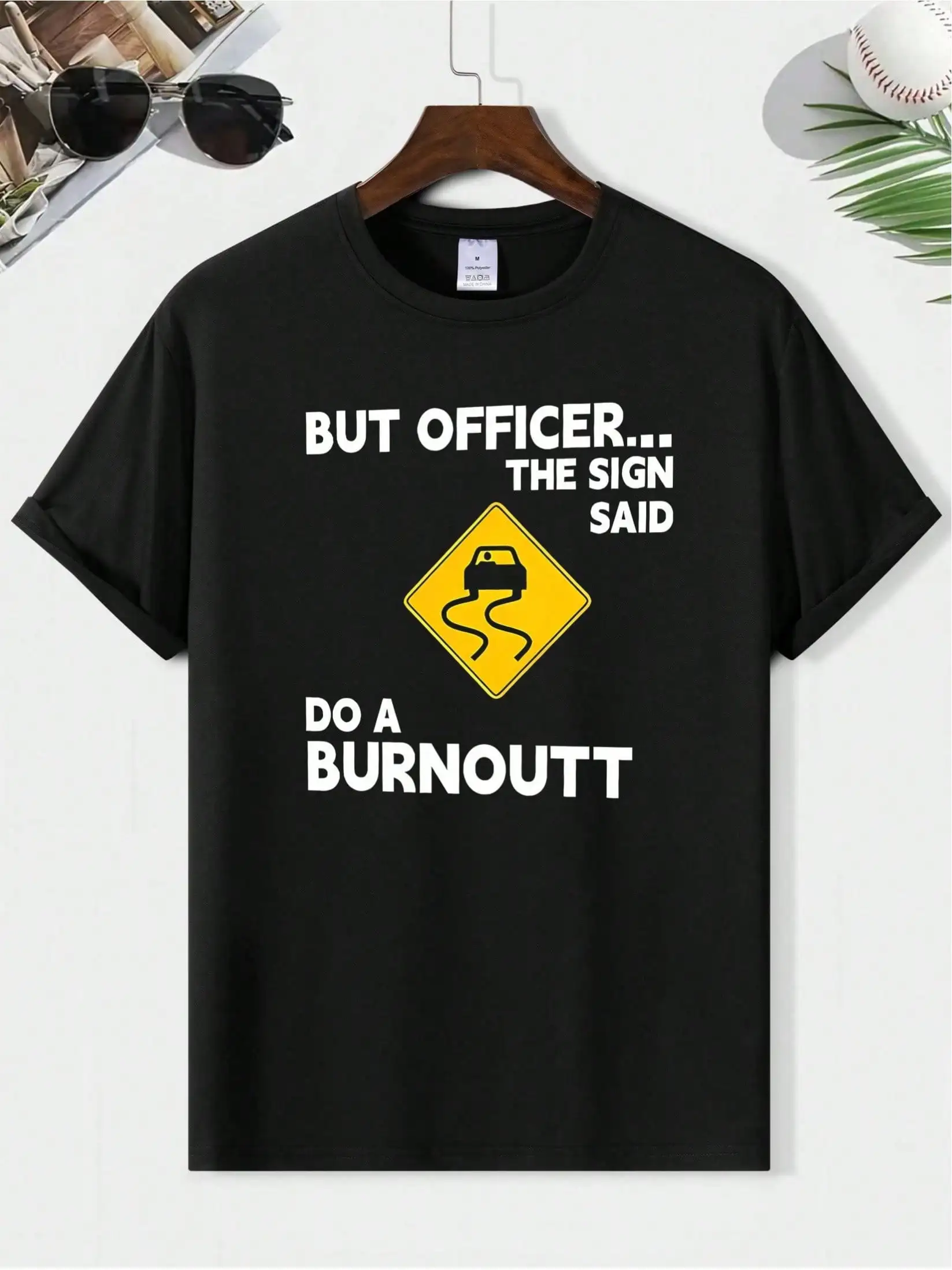 Men's Graphic Tee - Short Sleeve & Crew Neck