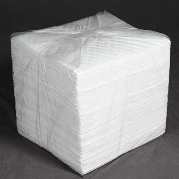 Tappetino per versamenti in polipropilene da 100 PP Tappetino per versamenti di olio Salviette industriali premium Tampone assorbente per olio