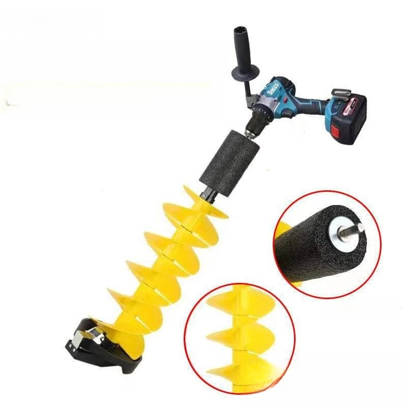 

Factory Direct Electric Ice Drilling Auger Machine Rechargeable Battery Cordless Drill