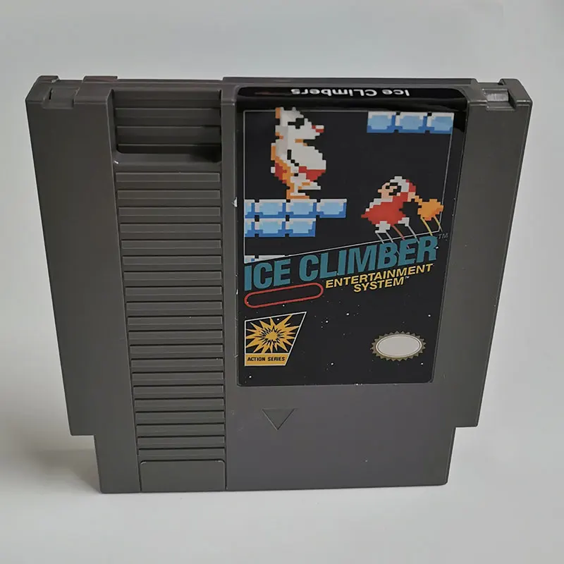 Ice CLimbers Multi Game Cartridge For NES NTSC And PAL Version 8 Bit Video Game Console