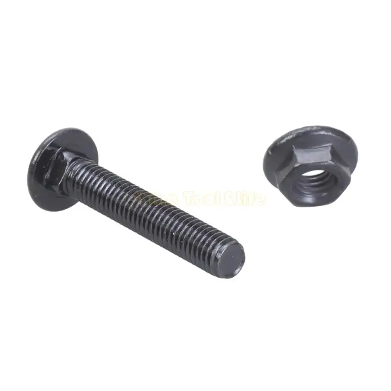 57qf 25 피스 M8x60mm 검은 색 산화물 플랫 헤드 스크류 및 너트 건축 프로젝트