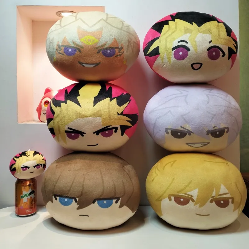 Yu-Gi-Oh! Duel Monsters Omanjuu Plush Pendant Yami Yugi, Kaiba, Joey, Bakura, Marik Soft Stuffed Pillow Home Decor For Fans